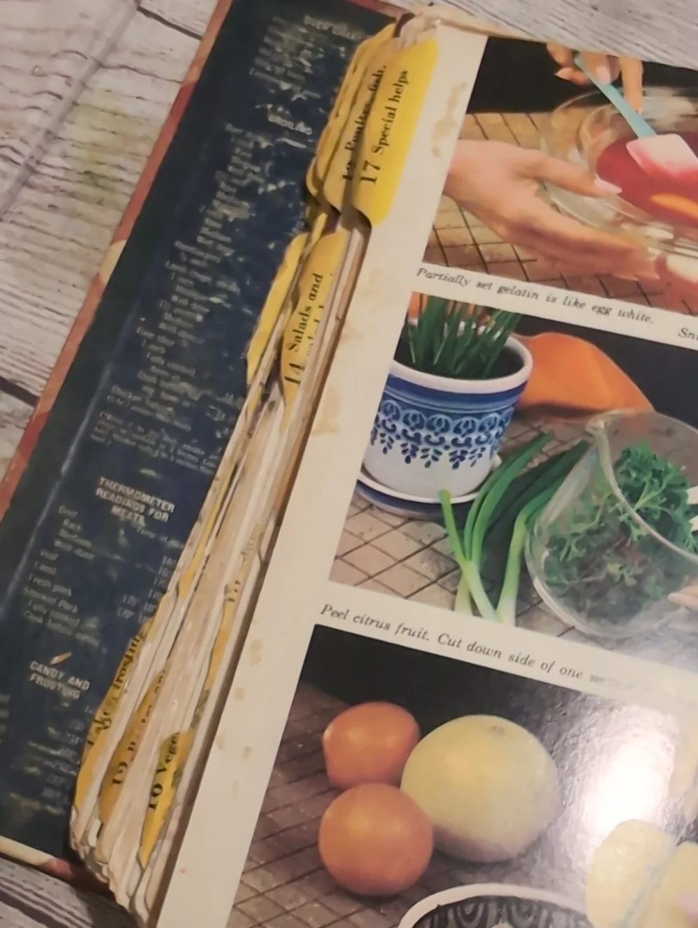 Better Homes & Gardens Well Loved Flawed Rustic Primitive New Cook Book